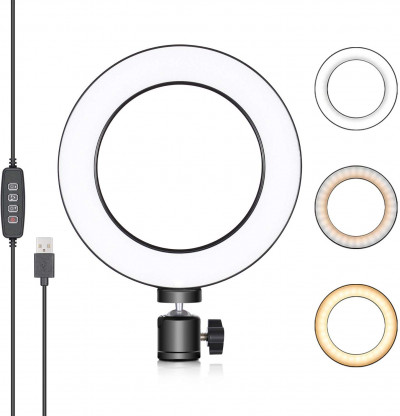 Aro de luz LED 20 cm