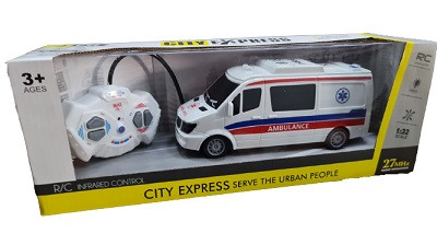 Ambulancia de juguete R/C