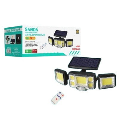 Luz LED solar con sensor SD-6017