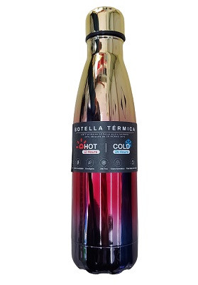 Botella térmica arcoíris 500 ml
