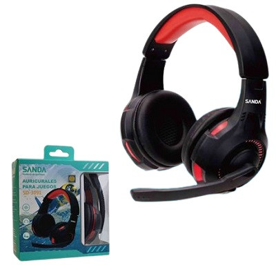 Cascos con micro para juegos SD-3091