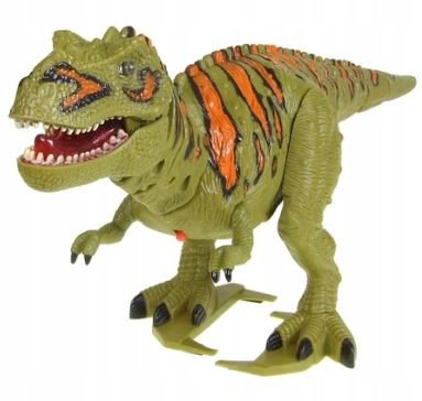 Dinosaurio con luz y movimiento