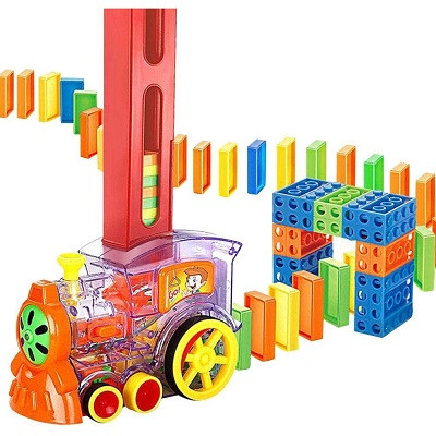 Tren repartidor de fichas de dominó