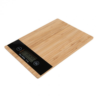 Báscula plana de cocina de madera SD-0227