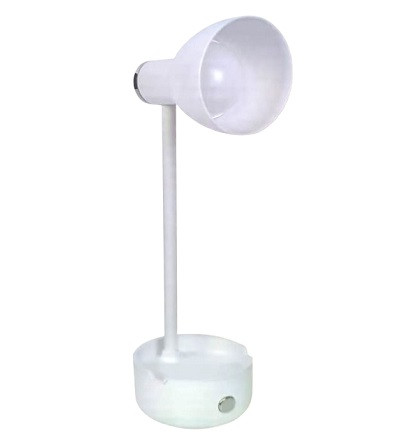 Lámpara de mesa con soporte de móvil
