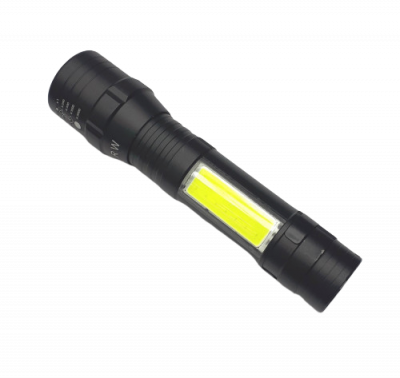 Linterna LED recargable con zoom ampliable