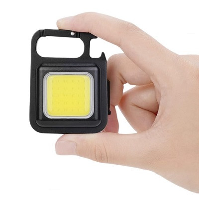 Llavero LED COB recargable