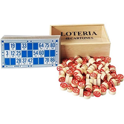 Juego Lotería + 48 cartones