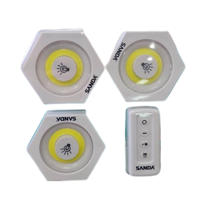 Luz auxiliar COB con mando