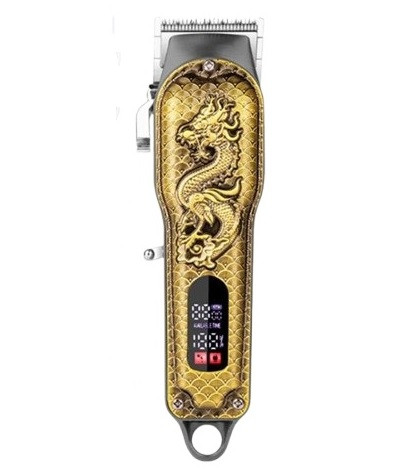Máquina cortapelo recargable con pantalla