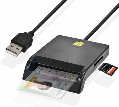 Lector USB de DNI y tarjetas